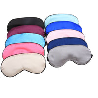 HKM-690643 Silk Sleep Eye Mask with Padded Shade for Travel and Relaxation