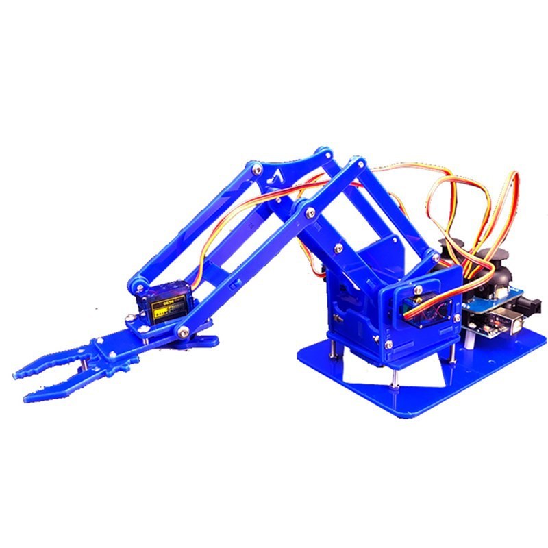 HKM-690899 Manipulator Arm Kit with Electronic Production Parts - Complete Set for Robotics Projects