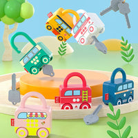 HKM-690963 Montessori Digital Learning Lock: Educational Math Matching Toy for Preschoolers
