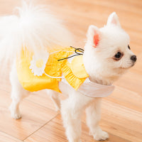 HKM-6909885 Cute Woven Cloth Cat Vest Skirt - Available in Multiple Sizes