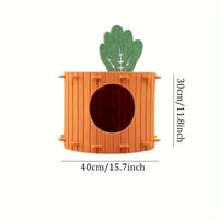 HKM-6910781 Semi-Enclosed Felt Cat Tunnel Nest - Medium & Large Sizes Available