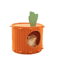 HKM-6910781 Semi-Enclosed Felt Cat Tunnel Nest - Medium & Large Sizes Available