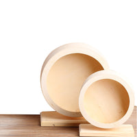 HKM-6910909 Solid Wood Running Wheel for Small to Large Pets - Mute Bracket Design