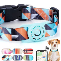 HKM-6911293 Adjustable Striped Digital Print Collar for Dogs and Cats in Various Colors