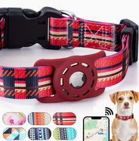 HKM-6911293 Adjustable Striped Digital Print Collar for Dogs and Cats in Various Colors