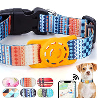 HKM-6911293 Adjustable Striped Digital Print Collar for Dogs and Cats in Various Colors