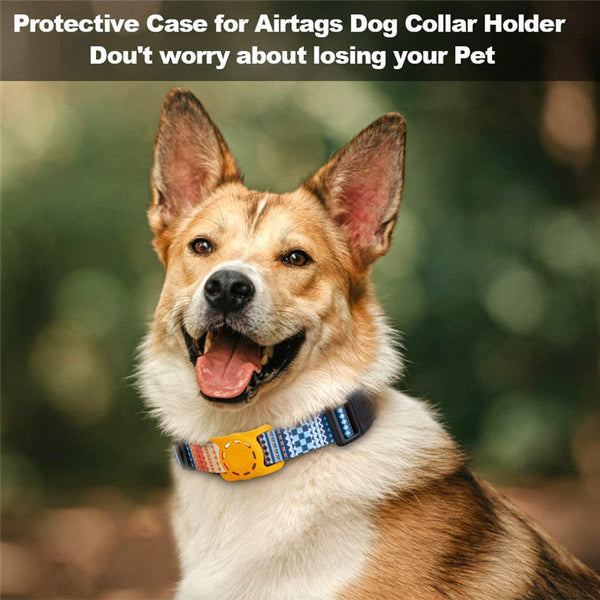 HKM-6911293 Adjustable Striped Digital Print Collar for Dogs and Cats in Various Colors