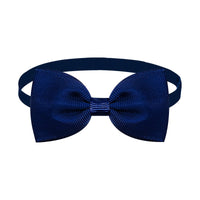 HKM-6911549 Adjustable Tie Bow for Cats and Dogs - Monochrome Colors for Every Season