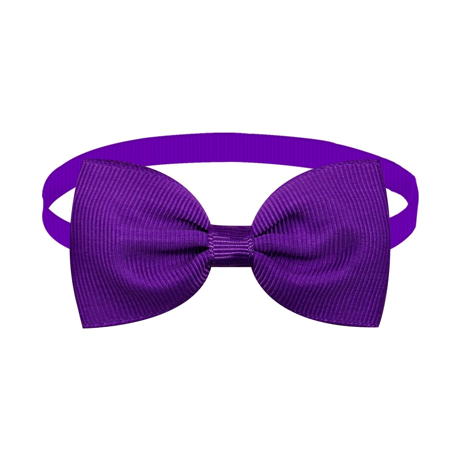 HKM-6911549 Adjustable Tie Bow for Cats and Dogs - Monochrome Colors for Every Season