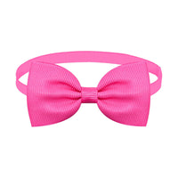 HKM-6911549 Adjustable Tie Bow for Cats and Dogs - Monochrome Colors for Every Season
