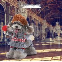 HKM-6911677 Cartoon-Themed Polyester Puppy Clothes for Dogs in Various Colors and Sizes