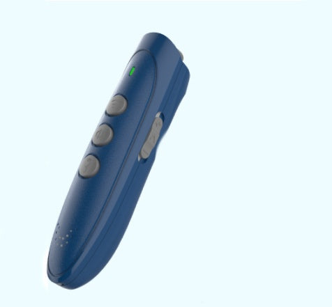 HKM-6912573 Ultrasonic Handheld Dog Bark Control Device - Rechargeable, Black/Sapphire Blue