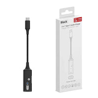 HKM-691283 2 in 1 USB C Headphone and Charger Adapter for iPhone 15/15 Pro and Samsung Devices