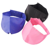 HKM-691283 Cat Eye Mask - Soft Nylon Blindfold for Pet Cats in Blue, Black, and Pink, Available in S, M, L Sizes