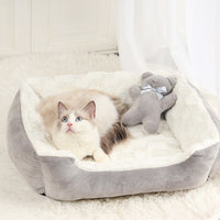 HKM-6913341 Plush Sofa-Type Pet Nest for Ultimate Comfort and Rest