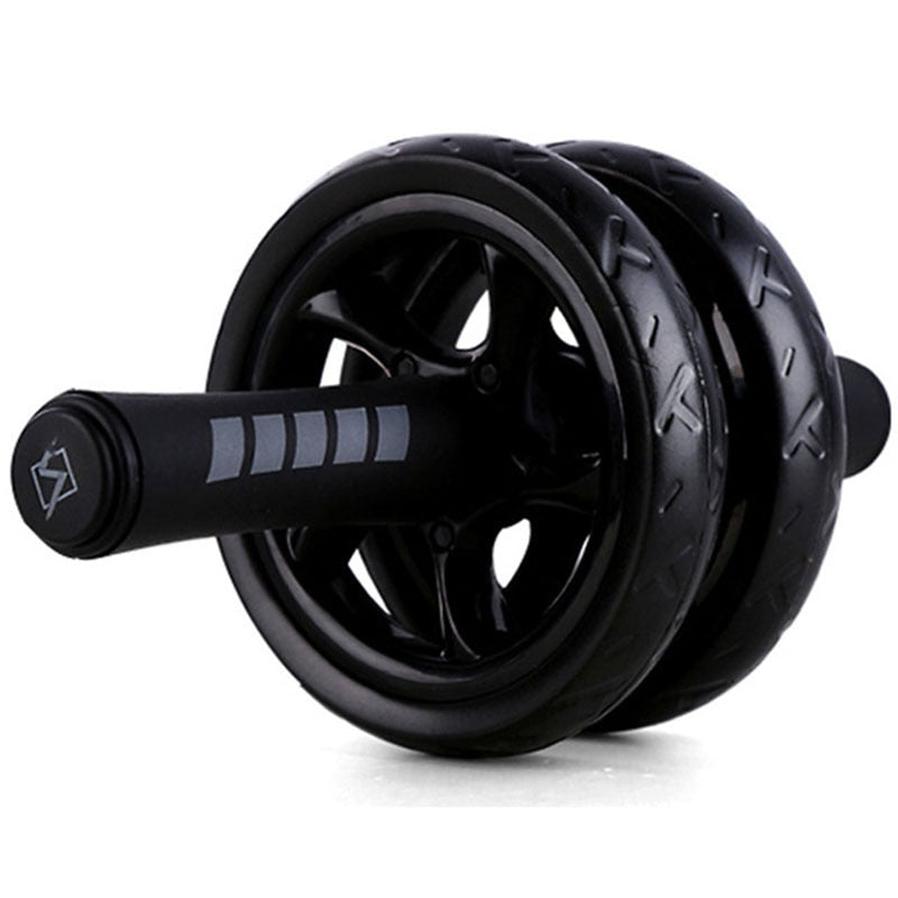 HKM-691411 Silent Two-Wheel Abdominal Roller for Core Strength Training
