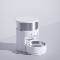 HKM-6915261 Automatic Stainless Steel Pet Feeder for Effortless Meal Dispensing