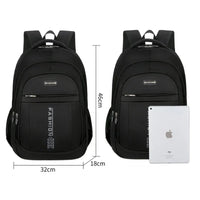 HKM-691603 Stylish Waterproof Backpack for Men - Versatile School and Laptop Bag
