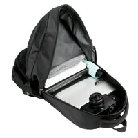 HKM-691603 Stylish Waterproof Backpack for Men - Versatile School and Laptop Bag