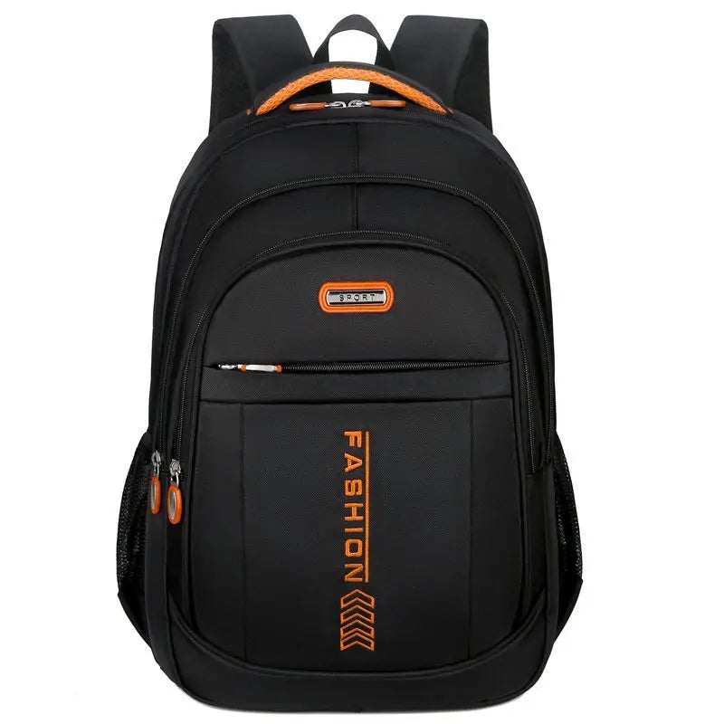 HKM-691603 Stylish Waterproof Backpack for Men - Versatile School and Laptop Bag