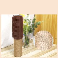 HKM-6916541 Sisal Cat Scratching Post - Durable Scratching Device for Cat's Face, 30x5.8 cm