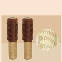 HKM-6916541 Sisal Cat Scratching Post - Durable Scratching Device for Cat's Face, 30x5.8 cm