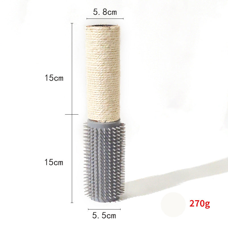 HKM-6916541 Sisal Cat Scratching Post - Durable Scratching Device for Cat's Face, 30x5.8 cm