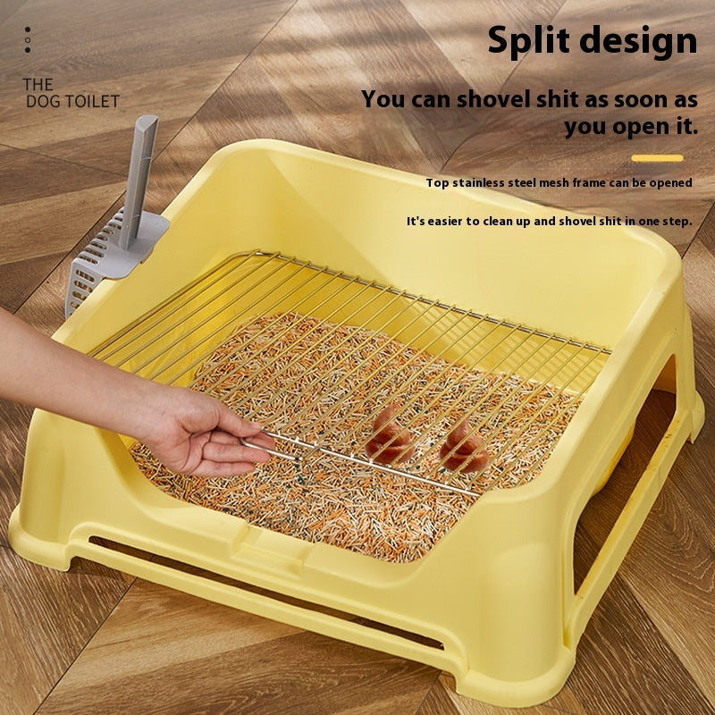 HKM-6918717 Large Stainless Steel Mesh Frame for Dog Restroom with 15mm and 18mm Mesh Options