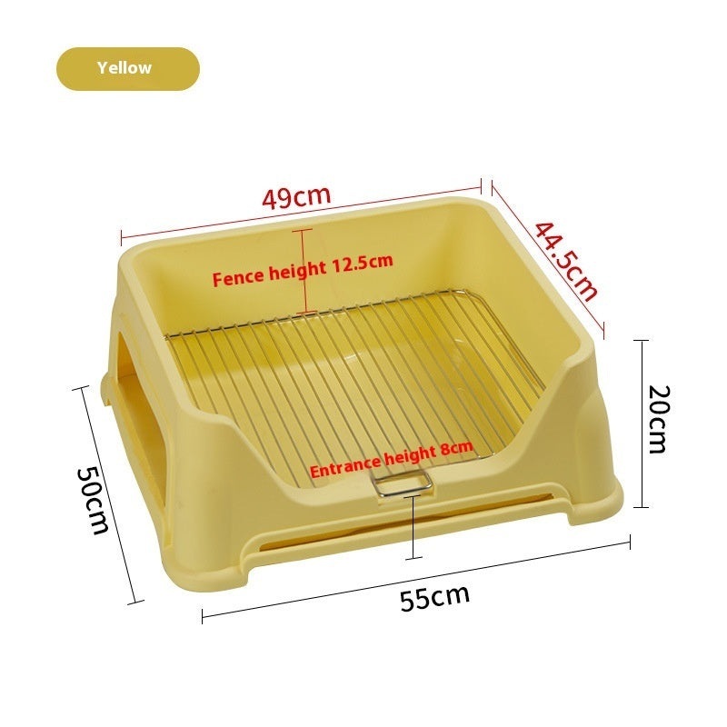 HKM-6918717 Large Stainless Steel Mesh Frame for Dog Restroom with 15mm and 18mm Mesh Options