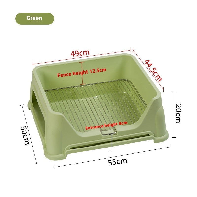 HKM-6918717 Large Stainless Steel Mesh Frame for Dog Restroom with 15mm and 18mm Mesh Options