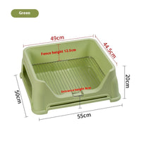 HKM-6918717 Large Stainless Steel Mesh Frame for Dog Restroom with 15mm and 18mm Mesh Options