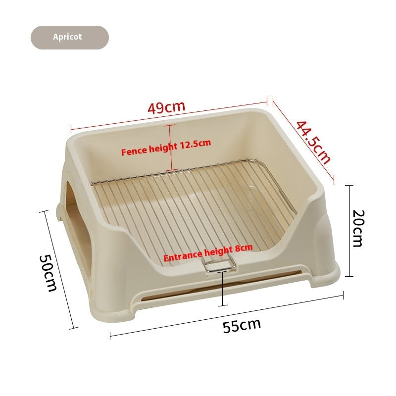 HKM-6918717 Large Stainless Steel Mesh Frame for Dog Restroom with 15mm and 18mm Mesh Options