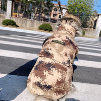 HKM-6919229 Custom Camouflage Outdoor Clothing for Pets - 100% Cotton
