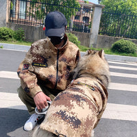 HKM-6919229 Custom Camouflage Outdoor Clothing for Pets - 100% Cotton