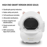 HKM-691987 Automatic Self-Cleaning Smart Cat Litter Box with App Control