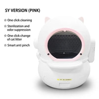 HKM-691987 Automatic Self-Cleaning Smart Cat Litter Box with App Control