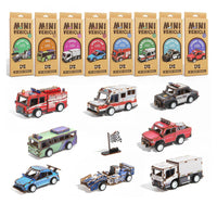 HKM-692051 3D Wooden Puzzle Car for Kids - DIY Assembly Educational Toy