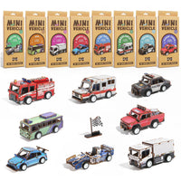 HKM-692051 3D Wooden Puzzle Car for Kids - DIY Assembly Educational Toy