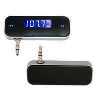 HKM-692115 Universal Car FM Transmitter for Android and iPhone with 3.5mm AUX Input and Hands-Free Calling