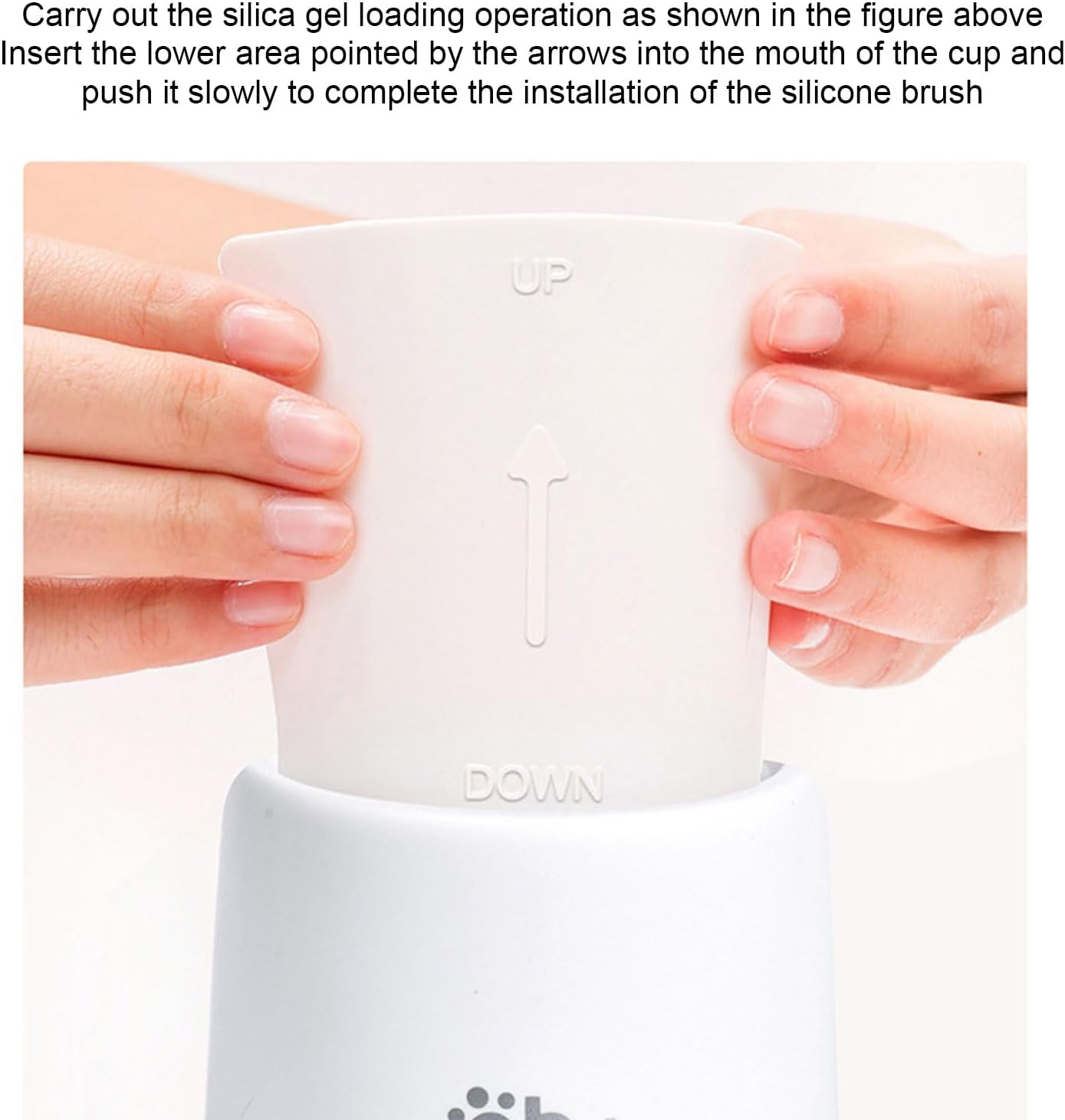HKM-6922301 Dog Paw Cleaning Cup for Effortless and Effective Pet Grooming