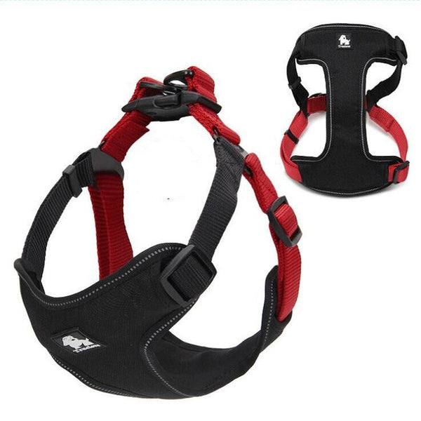 HKM-6924093 Durable Explosion-Proof Dog Chest Harness with Traction Rope for All Breeds