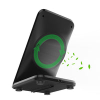 HKM-692435 F18 Fast Wireless Charger with Cooling Fan for Quick iPhone Charging