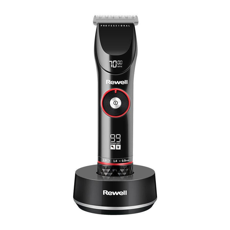 HKM-692435 Rechargeable Electric Hair Scissors for Professional Use with Dual Power Supply