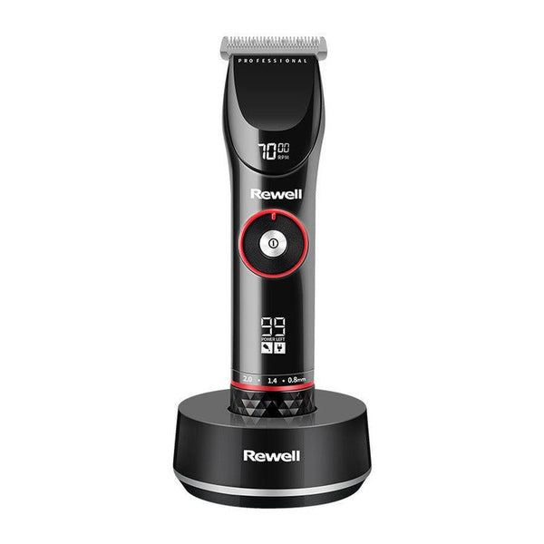 HKM-692435 Rechargeable Electric Hair Scissors for Professional Use with Dual Power Supply