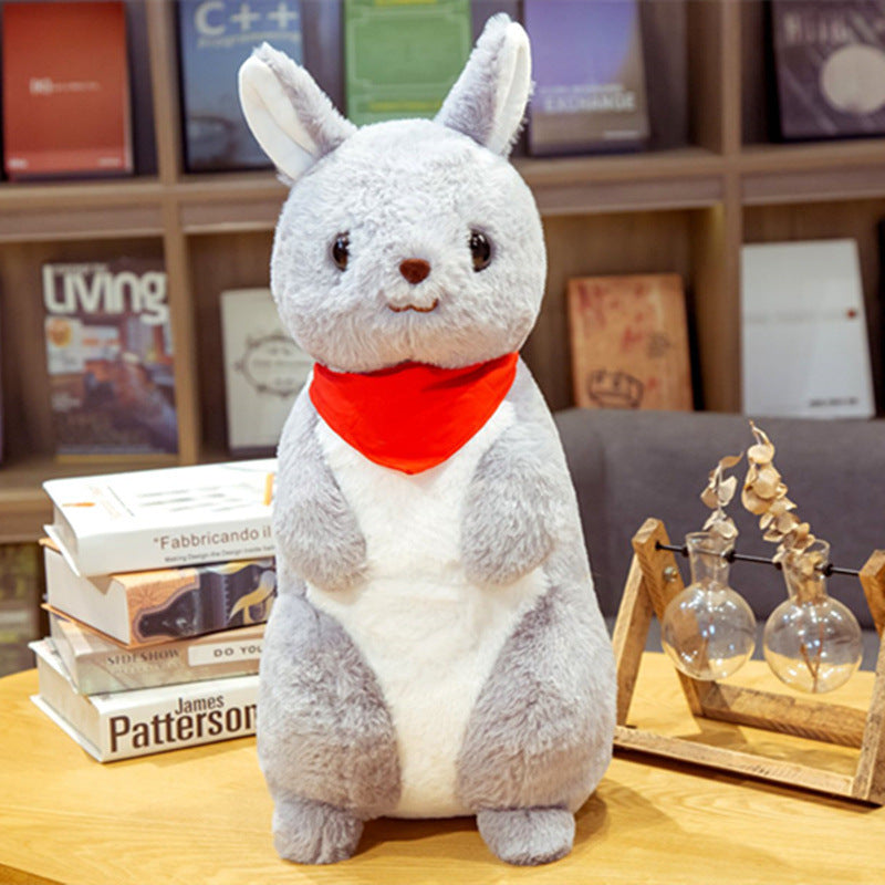 HKM-692435 Super Soft Plush Kangaroo Doll Toy for Comfort and Cuddles