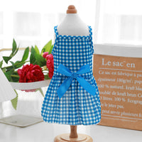 HKM-6925373 Polka Dot Skirt for Cats and Dogs, Thin PET Sling Dress in Various Colors and Sizes