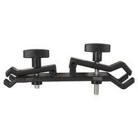 HKM-692755 Universal Tripod Umbrella Clip for Camera - Black ABS, Supports Up to 2kg