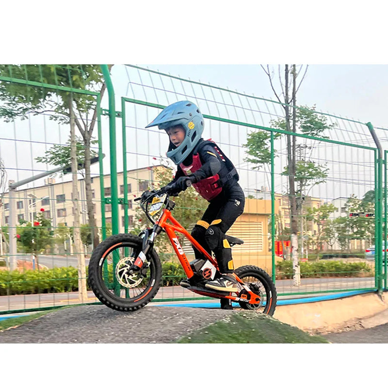 HKM-692947 16" Electric Balance Bike with 36V 250W Brushless Hub Motor and Integrated Lithium Battery for Kids