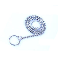 HKM-6930365 Thickened Anti-Bite Stainless Steel Dog Chain in Gold, Black, or Silver