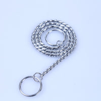 HKM-6930365 Thickened Anti-Bite Stainless Steel Dog Chain in Gold, Black, or Silver